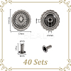40Sets Alloy Decorative Rivets DIY-GA0008-93-2