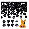 Acrylic Half Round Beads OACR-PH0004-63B-6