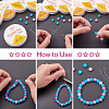 12Roll 6 Style Round Crystal Elastic Stretch Thread EW-YS0001-01-7