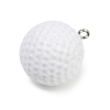 Sport Theme Resin Pendants RESI-I063-01D-2