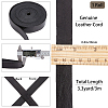 Flat Cowhide Leather Cord WL-GF0001-08A-01-2