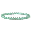 Natural Green Aventurine  Beads Stretch Bracelets XZ8284-3-1