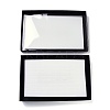 100 Slot Rectangle Cardboard Jewelry Ring Boxes RDIS-F004-01B-4