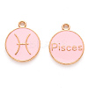 Alloy Enamel Pendants ENAM-S124-01A-09H-1