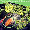 2 Sets 2 Colors EVA Foam Feeding Ring for Fish AJEW-CN0002-53-5