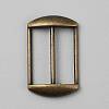 Alloy Tri-Glide Adjuster Buckles FIND-WH0139-378AB-1