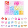 168Pcs 12 Colors Transaparent Acrylic Beads PACR-TA0001-19-2