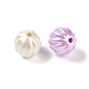 Plating Opaque Acrylic Beads MACR-K361-06-2