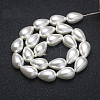 Electroplate Shell Pearl Beads Strands BSHE-G010-16x25mm-01-2