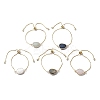 Brass Bolo Slider Bracelets BJEW-JB04688-M-11