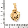 316L Stainless Steel Tibetan Style Rhinestone Pendants LS-STAS-D096-01D-AG-3