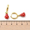 Brass Hoop Earrings EJEW-S251-04C-G-5