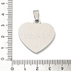 304 Stainless Steel Stamping Blank Tag Pendants STAS-H481-03A-P-3