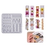 DIY Irregular Shape Cabochon Silicone Molds for Hair Clips DIY-L069-01B-1