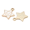 Alloy Enamel Pendants ENAM-G235-15G-02-2