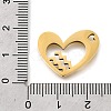 201 Stainless Steel Pendants STAS-A116-01G-11-3