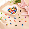80Pcs 2-Hole Porcelain Buttons PORC-PJ0001-02A-5