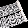 4 Yards 2 Styles Milk Fiber Lace Trim Ribbon OCOR-CY0001-08A-6