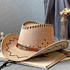 2Pcs 2 Styles Ethnic Style Suede & Cotton Cord Adjustable Hat Band AJEW-CP0007-18-6