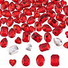 64Pcs 4 Style Glass Rhinestone Cabochons RGLA-FG0001-11B-1