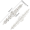 1Pc Shiny Flower Crystal Rhinestone Trim DIY-FG0003-36-2