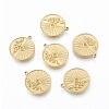 Ion Plating(IP) 304 Stainless Steel Pendant Rhinestone Settings STAS-N097-252LG-2