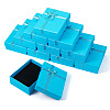 Rectangle Paper Jewelry Set Storage Boxes with Bowknot CON-TAC0014-04A-1
