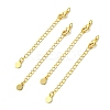 SHEGRACE Brass Curb Chain Extender XGR0148G-133G-1
