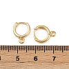 Brass Hoop Earring Findings KK-P310-26A-G-3