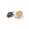 Natural Lapis Lazuli Oval Charms STAS-I325-144G-02-2