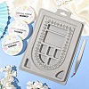 Plastic Flocked Bead Design Boards ODIS-YW0001-05-3