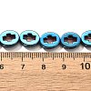 Electroplated Synthetic Non-magnetic Hematite Beads Strands G-L613-Z01-02A-4