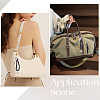 12Pcs 3 Colors PU Leather Knitting Keychains KEYC-CL0001-20A-4