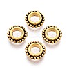 Tibetan Style Alloy Beads TIBE-T016-04AG-1