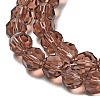 Transparent Glass Beads EGLA-A035-T8mm-D13-4