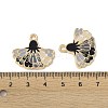 Rack Plating Alloy Enamel Pendants FIND-I038-07B-3