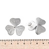 304 Stainless Steel Stud Earrings for Women LS-EJEW-K306-02P-5