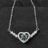 925 Sterling Silver Link Bracelets BJEW-D346-05B-P-4