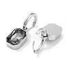 304 Stainless Steel Hoop Earring EJEW-C017-06P-02-2