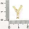 Brass Micro Pave Cubic Zirconia Pendants KK-M310-01G-25-3