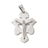 Non-Tarnish 304 Stainless Steel Pendants STAS-C103-02P-1