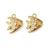 304 Stainless Steel Charms X-STAS-F321-01G-08-1