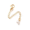 Brass End with Chain KK-C085-13G-1