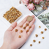 80Pcs 8 Styles Tibetan Style European Beads DIY-NB0012-43D-3