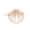 Shell Shape Alloy Hair Bobby Pins PW-WG3EFAC-01-1