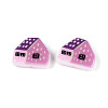 Printed Opaque Resin Beads RESI-N043-09B-01-3