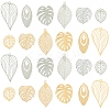 24Pcs 12 Styles Brass Pendants KKC-FS0001-01-3