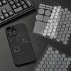 8Pcs 2 Styles PEVA Rubber Anti-Slip Hexagonal Phone Grip Tape Stickers for Phones AJEW-SP0002-64C-01-5