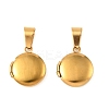 316 Stainless Steel Locket Pendants STAS-K321-11A-G-1