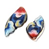 4Pcs 4 Styles Transparent Epoxy Resin Pendants RESI-B032-05B-2